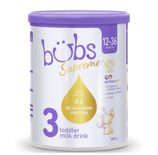 Bubs(バブズ)シュプリーム 牛 A2 粉ミルク ステップ3 mydeen出品