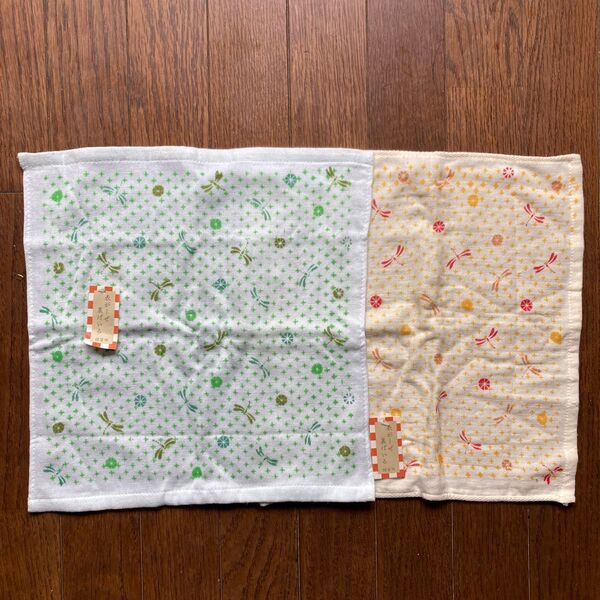 ハンドタオル 表がーぜ裏ぱいる 2枚セット
