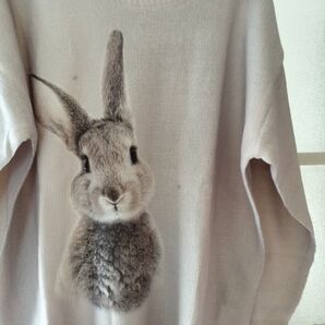 うさぎニット