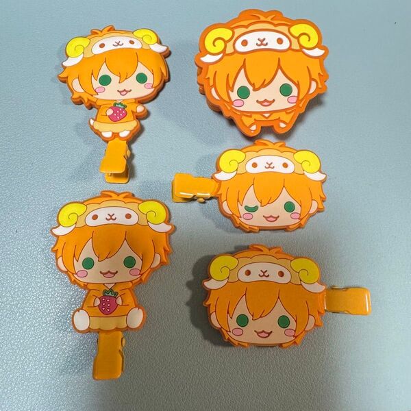 すとぷり ジェル 前髪クリップ ラバークリップ