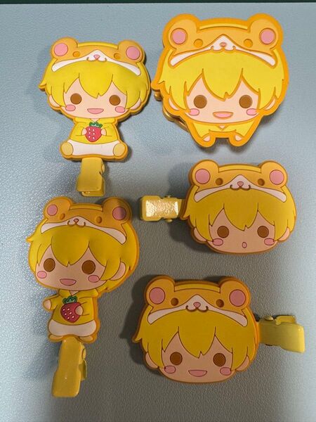 すとぷり るぅと 前髪クリップ ラバークリップ