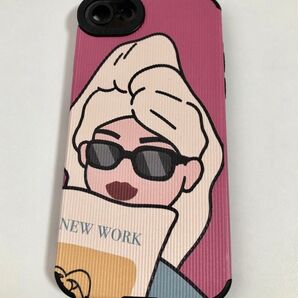 新品 iPhone 7 8 SE2 SE3 iphoneケース ソフトケース iPhoneSE ピンク 韓国風 おしゃれ