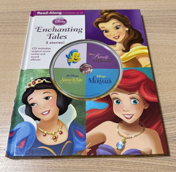ディズニー プリンセス 絵本 英語 Enchanting Tales Read-Along Storybook