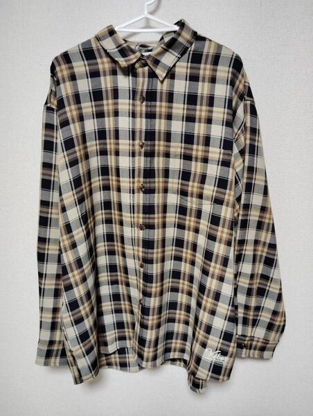 ケボズ keboz KEBOZ チェックシャツ XL