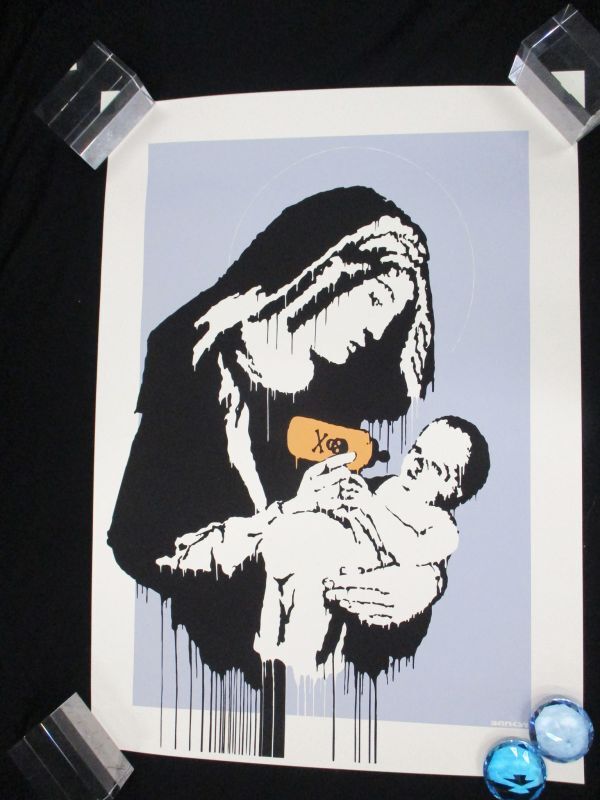 Yahoo!オークション -「banksy シルクスクリーン」(版画) (美術 Yahoo!オークション -「banksy シルクスクリーン」(版画) (美術