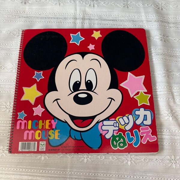 ミッキーマウス デッカぬりえ