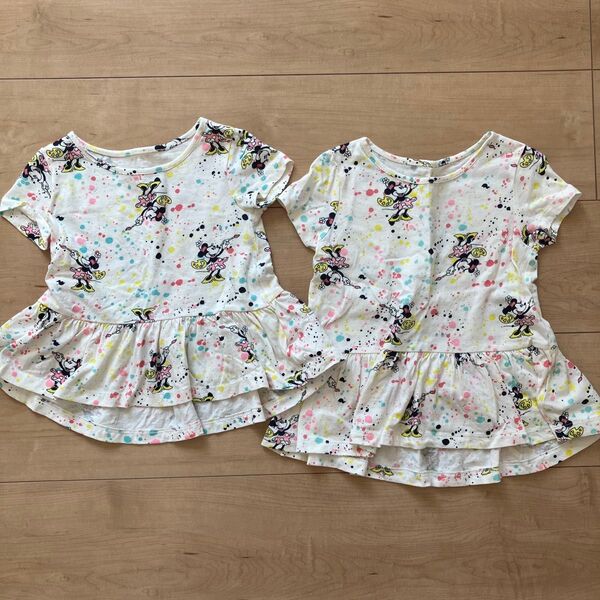 ベビー トップス 半袖 Tシャツ チュニック ベビーギャップ babygap ディズニー ミニー 80 90