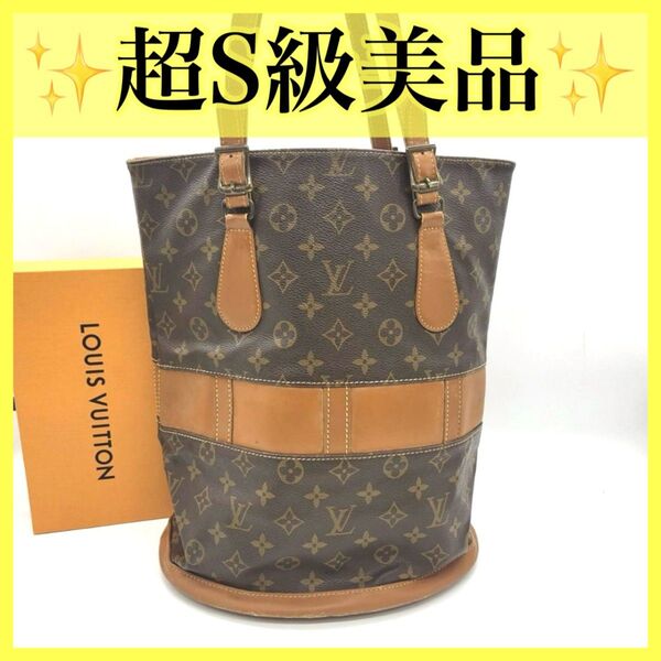ルイヴィトン トートバッグ USA限定 バケットPM モノグラム ハンドバッグ LOUIS VUITTON