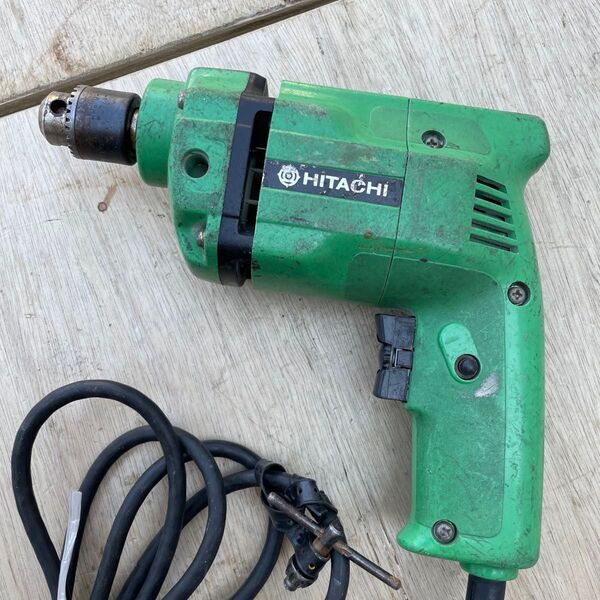 ②使用感有♪日立工機 / HITACHI 変速ドリル 6.5㎜ 送料込!電動ドリル