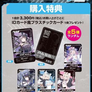 IDカード風プラスチックカードコンプ