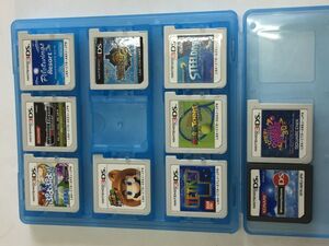 任天堂 NINTENDO 3DS ソフト まとめて ぷよぷよ テトリス マリオテニス ウイニングイレブン モンスターハンター 梶D0344-37