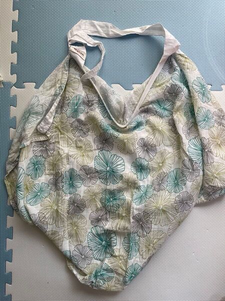 ワイヤー入り授乳ケープ コットン100% カラフルフラワー