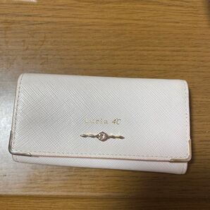 Luria4℃ キーケース オフホワイト レザー