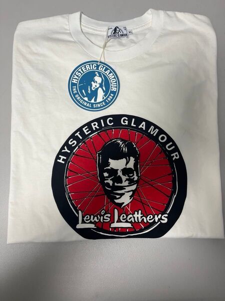 Hysteric Glamour Lewis Leathers ヒステリックグラマ- ルイスレザー コラボ Tシャツ