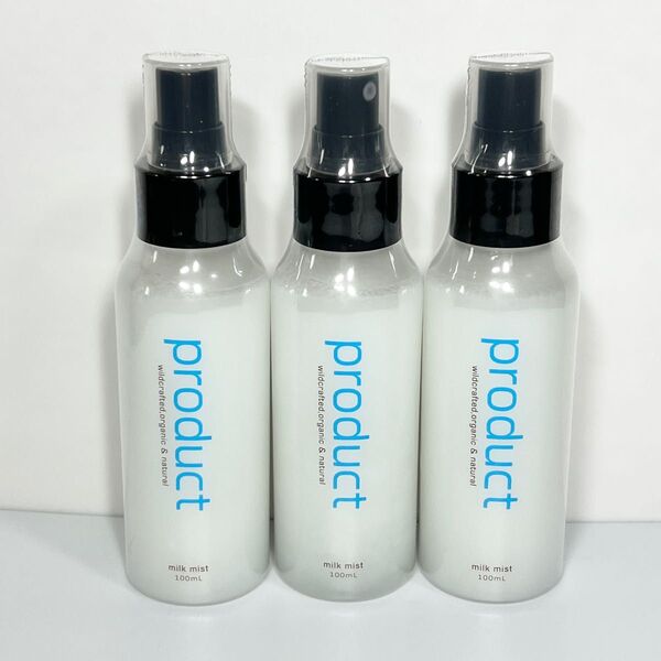 【新品未使用】ザ・プロダクト product ミルクミスト ヘア・スキン保湿美容液 100ml × 3本セット
