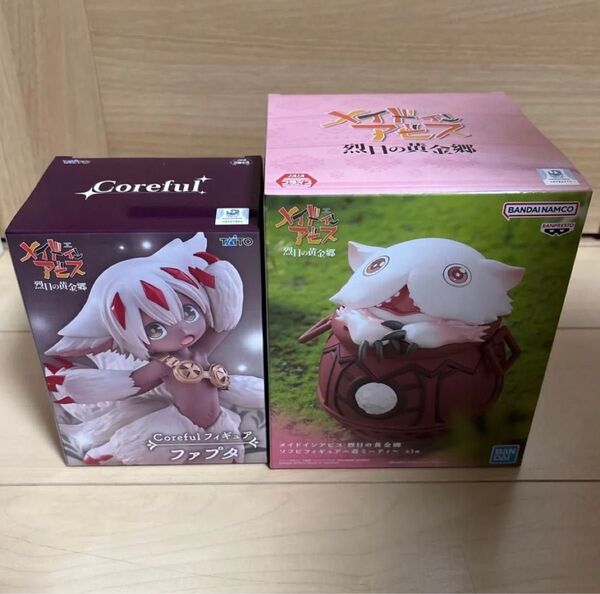 壺ミーティ フィギュア メイドインアビス 列日の黄金郷 ソフビフィギュア 2種セット