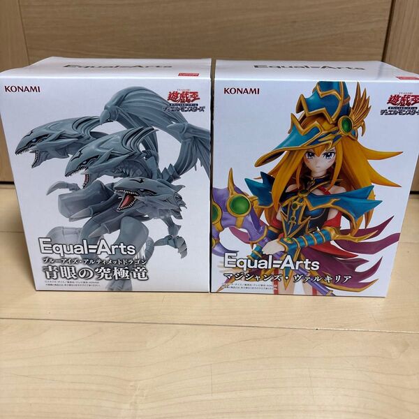 遊戯王 デュエルモンスターズ マジシャンズ・ヴァルキリア 青眼の究極竜 フィギュア2種セット