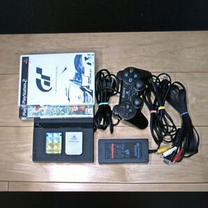 【お値下げ】プレステ2 PS2 薄型 SCPH-77000 すぐ遊べるセット