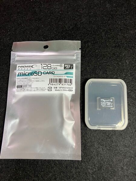 容量偽装なし HIDISC マイクロSDカード 128GB 未使用未開封