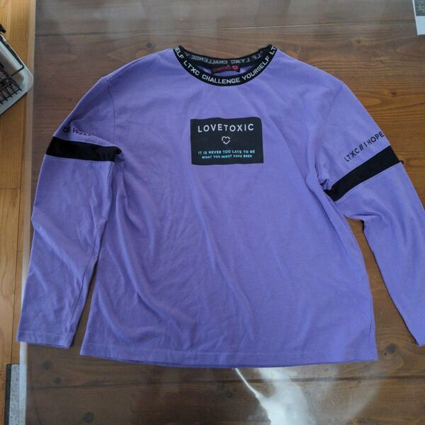 LOVETOXIC 長袖Tシャツ パープルM
