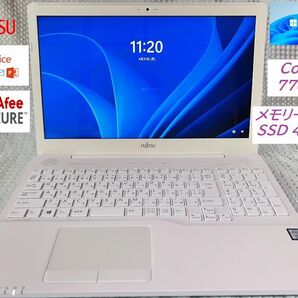 ★極上品★高性能★爆速★i7-7700HQ/SSD480gb/メモリ16gb/セキュリティー付/Windows11