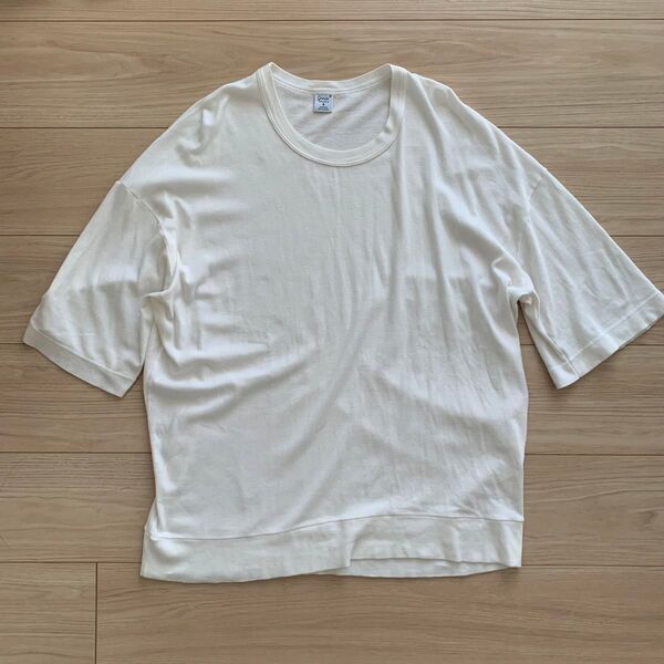 gicipi ジチピ イタリア製 クルーネック Tシャツ ホワイト サイズ6