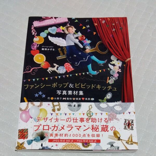 ★値引き不可【即日発送】ファンシーポップ&ビビッドキッチュ写真素材集 花・お菓子・動物・雑貨・風景