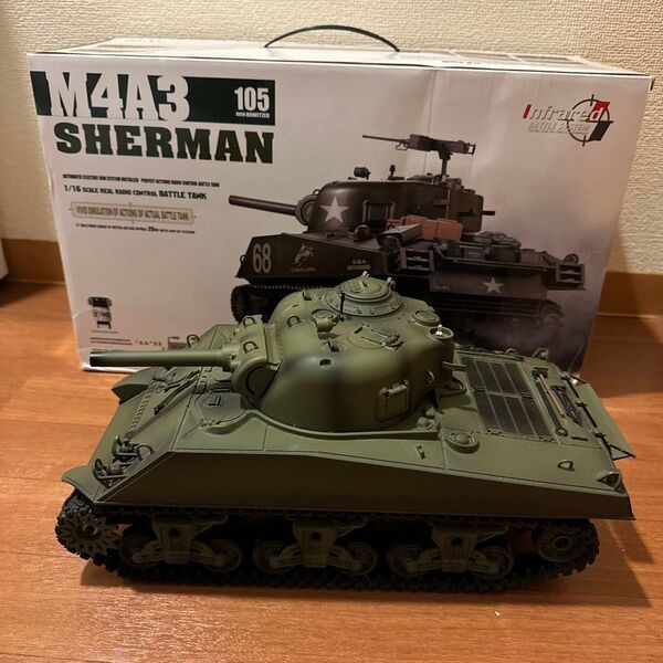 1/16 M4A3シャーマン ヘンロン製ラジコン戦車