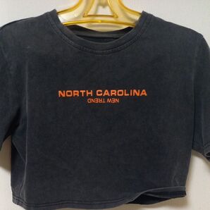 NORTH CAROLINA NEW TREND 半袖Tシャツ ブラック