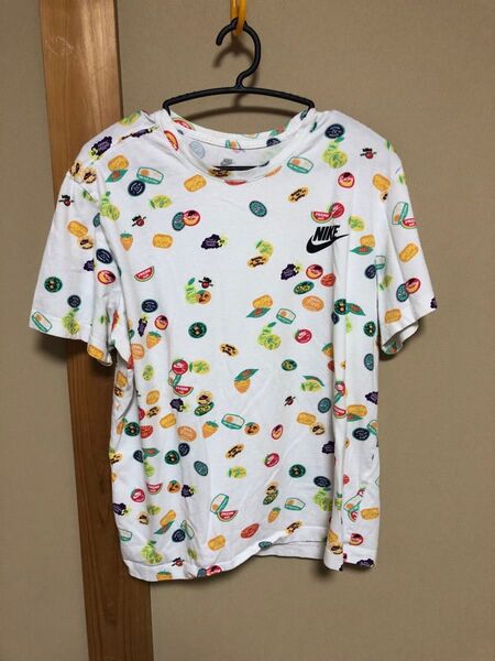 ナイキ NIKE 白 ホワイト 半袖 Tシャツ トールネック XL