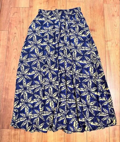 ロングスカート chocol raffine robe フリーサイズ スカート 花柄 ロング 花柄スカート 春 夏