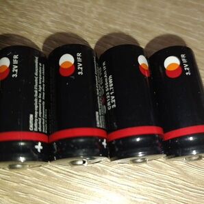 【充電電池】充電池 3.2v用 4本 switch botドアロックsoshine CR123A 16340 3v 550mAh