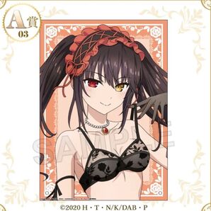A賞 アクリルパネル 時崎狂三 B くじコレ デートアライブ