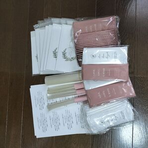 ピアリー、マスクケースと使い捨ておしぼりセット