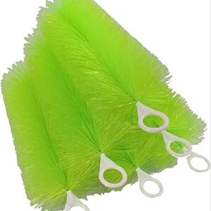 50本セット ロールフィルター ロールブラシ ろ材 アクアリウム 淡水魚 熱帯魚 海水魚 錦鯉 緑 グリーン( 緑, 110cm)