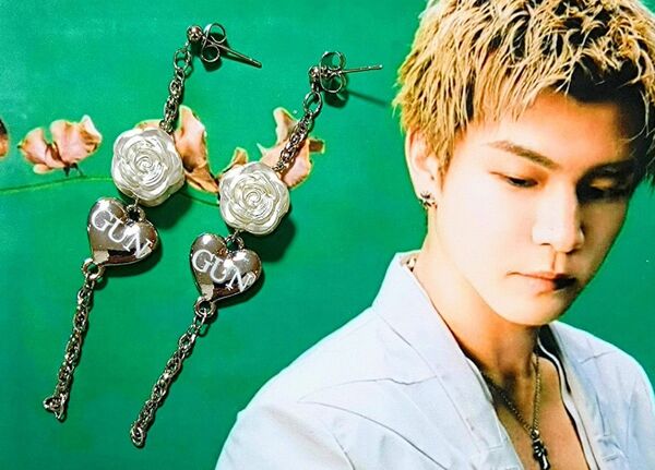 三代目J Soul Brothers 岩田剛典MATEバラステンレスピアス