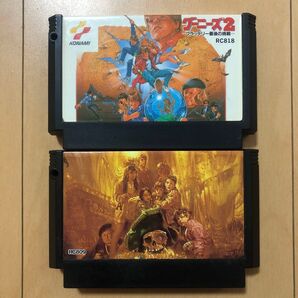 ファミコンソフト FC グーニーズ グーニーズ2 2本セット