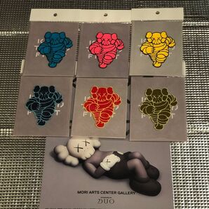 最終価格★廃盤希少★カウズ ワッペン 全6種セット KAWS CHUM Kaws tokyo first カウズ展‘21