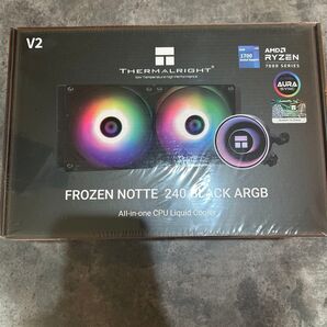 Thermalright FROZEN NOTTE 240 BLACK ARGB V2 CPUクーラー