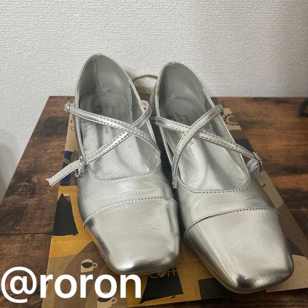 シルバーパンプス Tty&cm FASHION SHOES