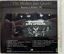 【帯シール付】モダン・ジャズ・カルテット / リユニオン・アット・武道館・1981 / The Modern Jazz Quartet / 32XD343_画像3