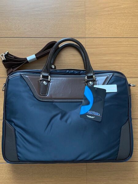 豊岡鞄 ビジネスバッグ クラフトマンシップ 新品未使用 ネイビー