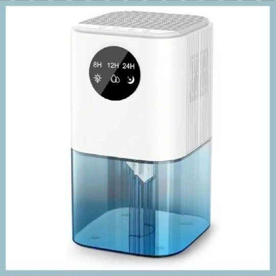 除湿機 小型 除湿器 省エネ 1.5L 大容量 コンパクト 8~24時間タイマー 満杯自動停止 静音 7色LEDライト ペルチェ式