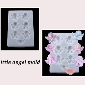 シリコンモールド☆7種 エンジェル
