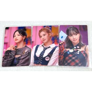 TWICE The feels トレカ ミサモ 3枚セット フォトカード サナ