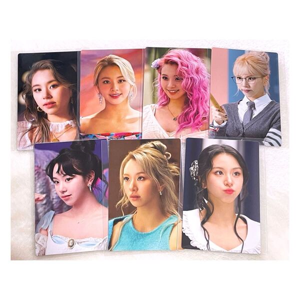 チェヨン モノグラフトレカ 7枚セット TWICE Monograph フォトカード