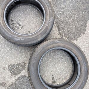 ダンロップ エナセーブEC300+ 205/60R16 92H 日本製 2本セット 2022年バリ山 バリ溝