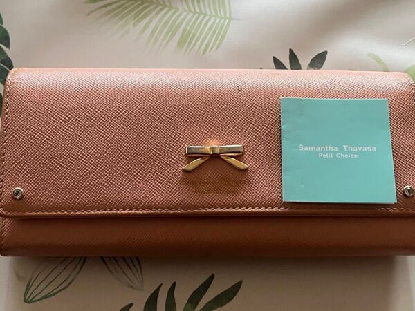 Samantha Thavasa Petit Choice 長財布 ピンク リボン