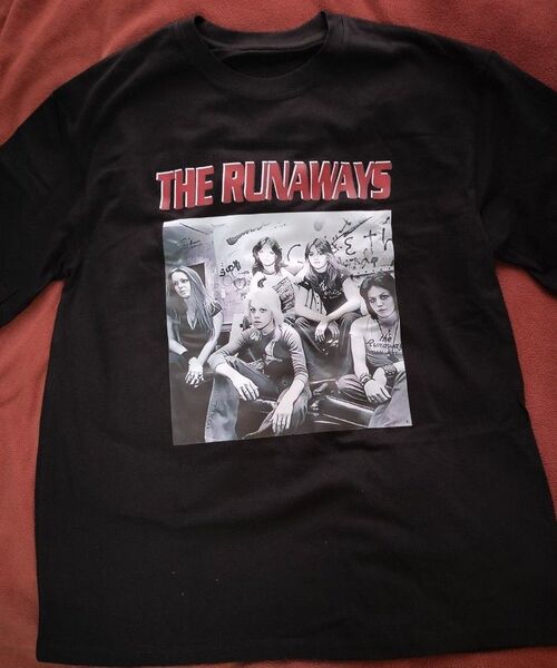 ランナウェイズ runaways Tシャツ ジョーンジェット バンドTシャツ ロックTシャツ ミュージック Tシャツ パンクロック
