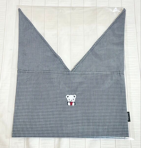 新品 ファミリア ランチ巾着 ブラック